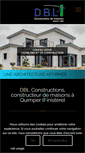 Mobile Screenshot of dbl-constructions.fr